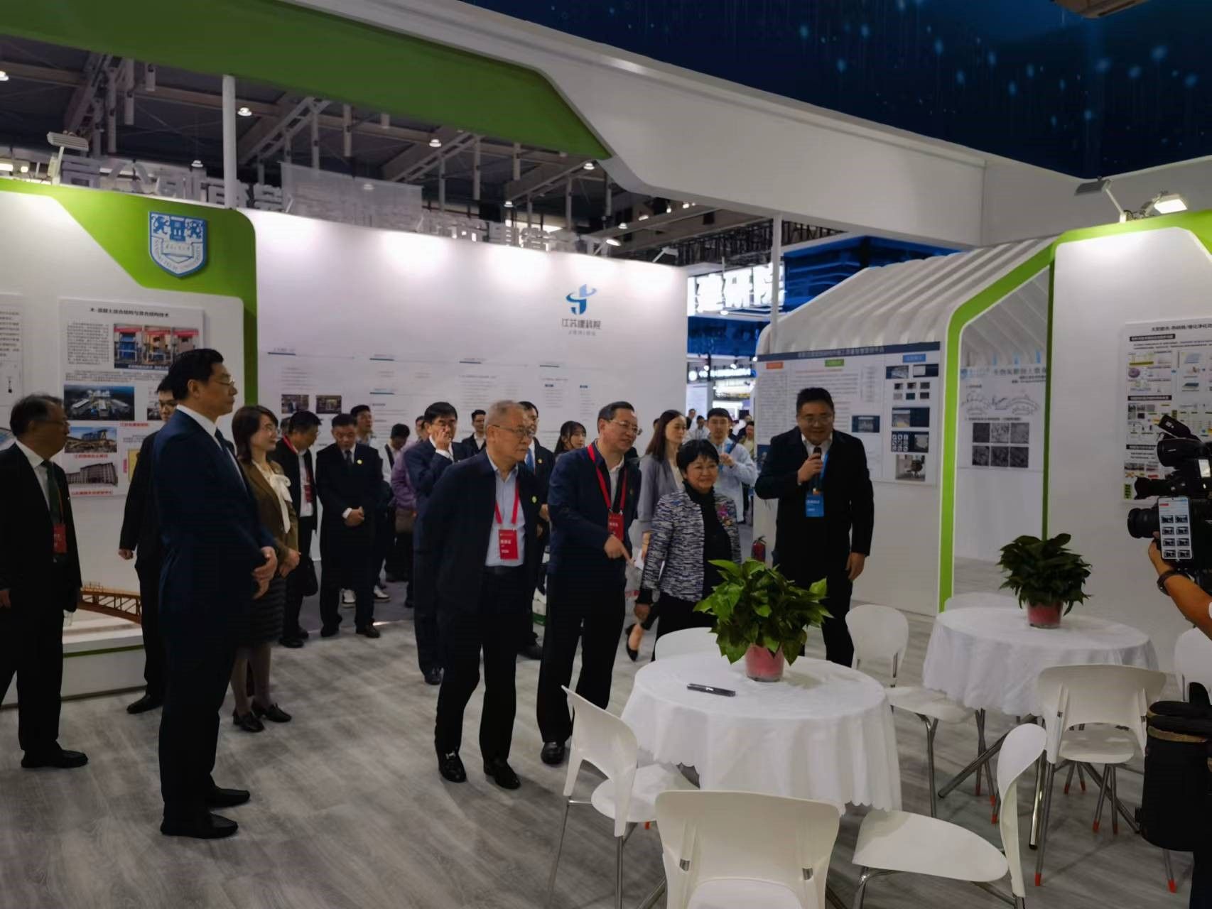 我校建筑低碳技术闪耀2023江苏绿色低碳建筑国际博览会-南京工业大学科学研究院