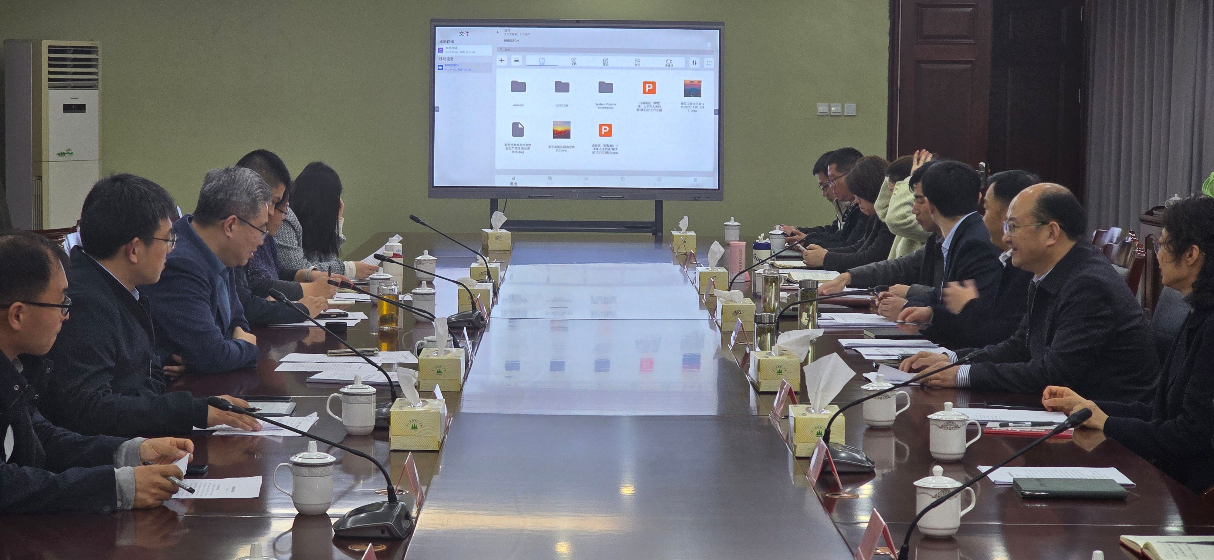 我校与阜宁县开展产学研合作交流